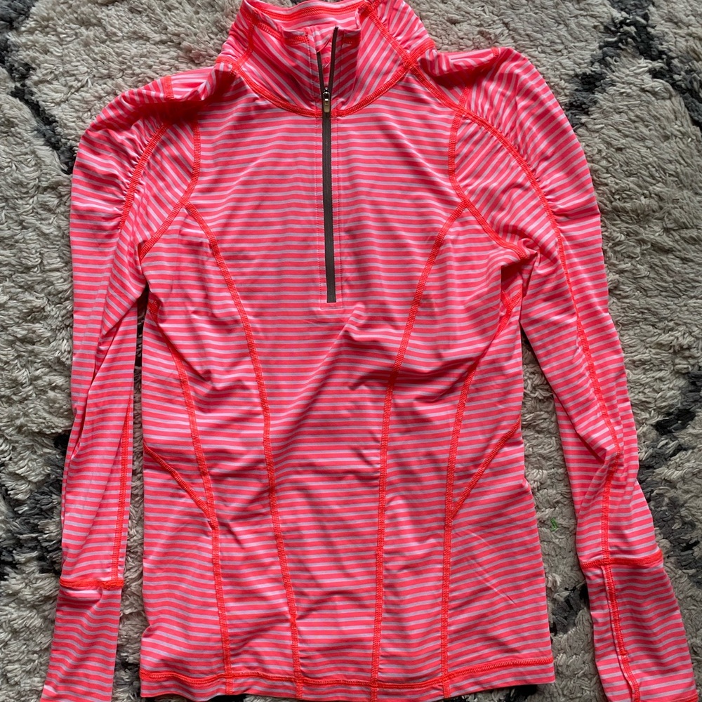 Zella lightweight active jacket, women’s size small, hot coral color